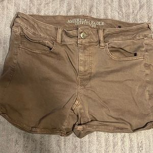 American eagle super stretch shorts
